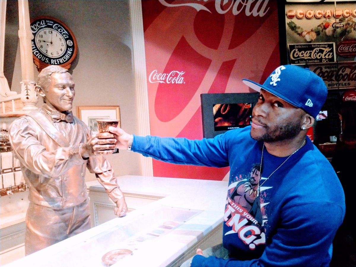 DScottGotTalent's tweet photo. I had a good time in #ATL! Thanks to my sister from another mister, Karla-Renae’ for showing me around! From the #cocacolafactory to #mlkbirthhome to #mercedesbenzstadium to #cnn to #atlantacomedytheater! It was a dope time! Chicago got some better strippers tho 😂😂😂 https://t.co/S8EwFl8wtf