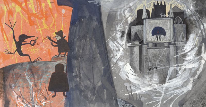 De illustraties die Cor Blok bij 'In de ban van de ring' heeft gemaakt zijn enorm karakteristiek! #CorBlok #Tolkien #DWDD