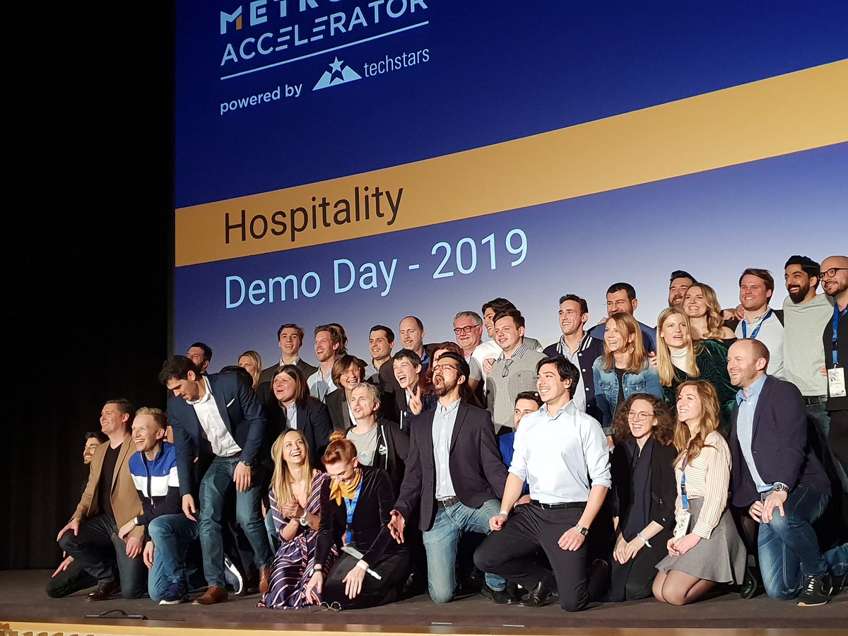 Congrats to <a href="/METROAccel/">amanda</a> by <a href="/Techstars/">Techstars</a> #demoday startups teams &amp; founders! <a href="/barratioSoft/">Barratio - Techstars '18</a>, Easy Way, Fresco, Roborus, Gofer, <a href="/trakbar_inc/">Trakbar</a> <a href="/HeyMojoAI/">HeyMojo</a> <a href="/joinwaffle/">Waffle</a> <a href="/Hotelhero1/">Hotelhero</a> <a href="/SentimentSearch/">SentimentSearch</a>