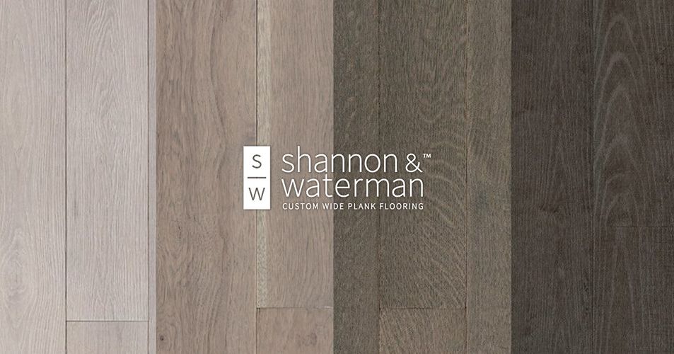 There are many possibilities when it comes to gray hardwood flooring that complement its stylish and chic appearance. #swwideplank shannonwaterman.com