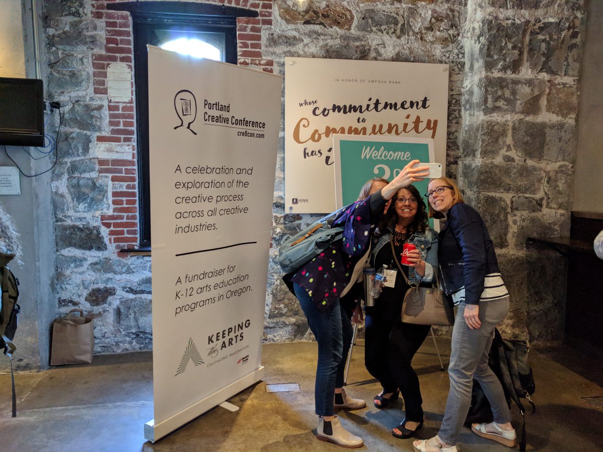 Cre8Con's tweet photo. The Portland Creative Conference isn't just the great presenters, it's about forming and strengthening connections in the creative community.
#PortlandCreativeConference #PortlandCreatives #BlackCreatives #HispanicCreatives #AsianCreatives #WomenCreatives #CreativeProcess https://t.co/lHjHSAt060