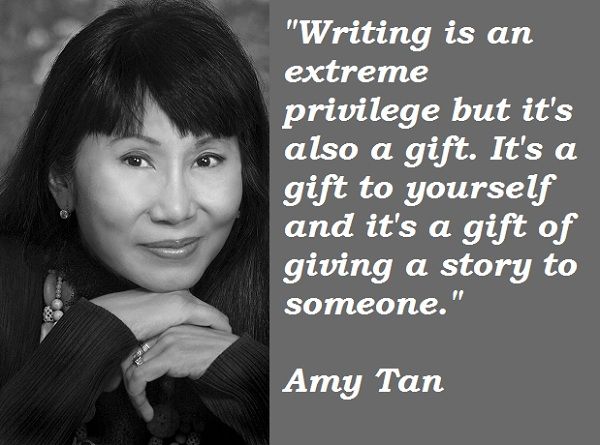 Happy birthday to author Amy Tan! 