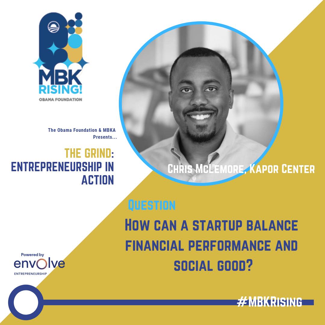 FounderFwd's tweet photo. Bio - https://t.co/xDE97QId2w. How can a #startup balance financial performance and social good? #MBKRising #GetEnvolved #plenarydiscussion https://t.co/X07PJah5Ii
