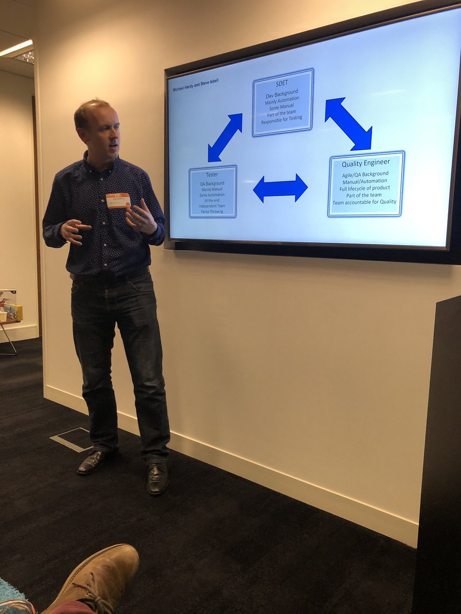NewcastleMoT's tweet photo. Micheal hardy talking job titles #MOTNCL #testing https://t.co/nxG9qtMnxk
