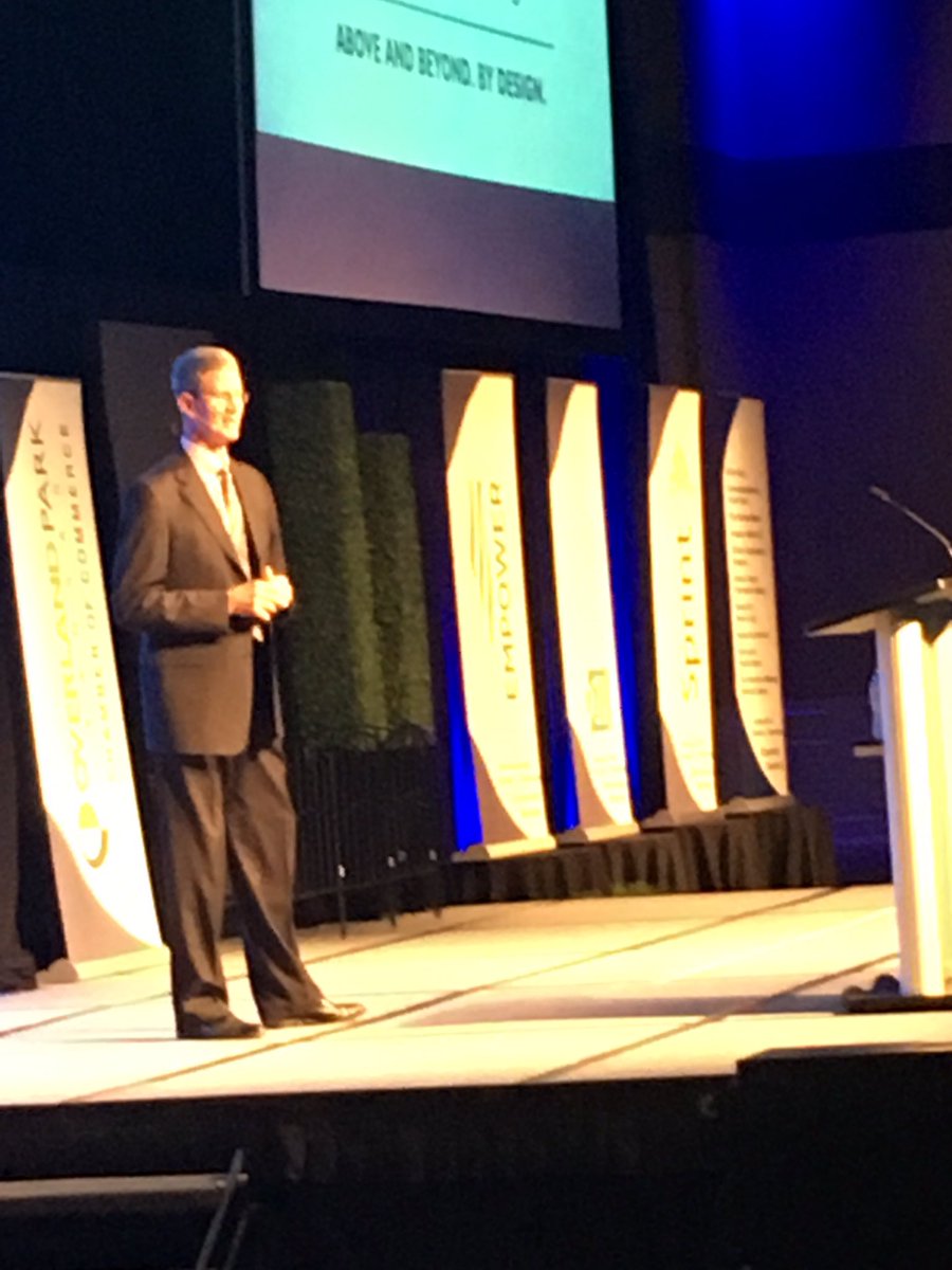 opchamber's tweet photo. After beaming from places like the Edison District and Shamrock Towers, @MayorGerlach emerges and notes how fortunate the city is to have all the blessings it has #OPSOTC https://t.co/6w2EtQ7yxW