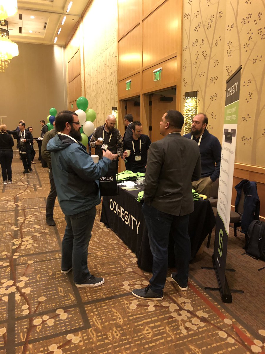 alyseokumura's tweet image. Kicking off the first of many #VMUGUsercon this year with @Cohesity! The local team is representing here in Bellevue for @SeattleVMUG #VMUG #CohesityEvents @MyVMUG @chris_crow_