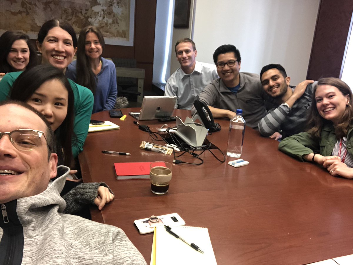 Great research meeting today with our team and new <a href="/WeillCornell/">Weill Cornell Medicine</a> AOC medical students today.  So many great ideas for improving surgical care and studying it! #surgtweeting #colorectalresearch #makechange