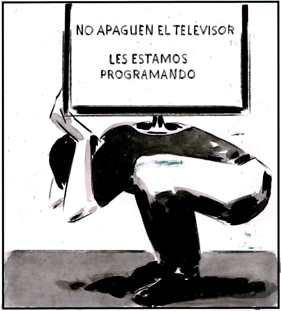 "No apaguen el televisor. Les estamos programando" #ElRoto
cort.as/-EzGz