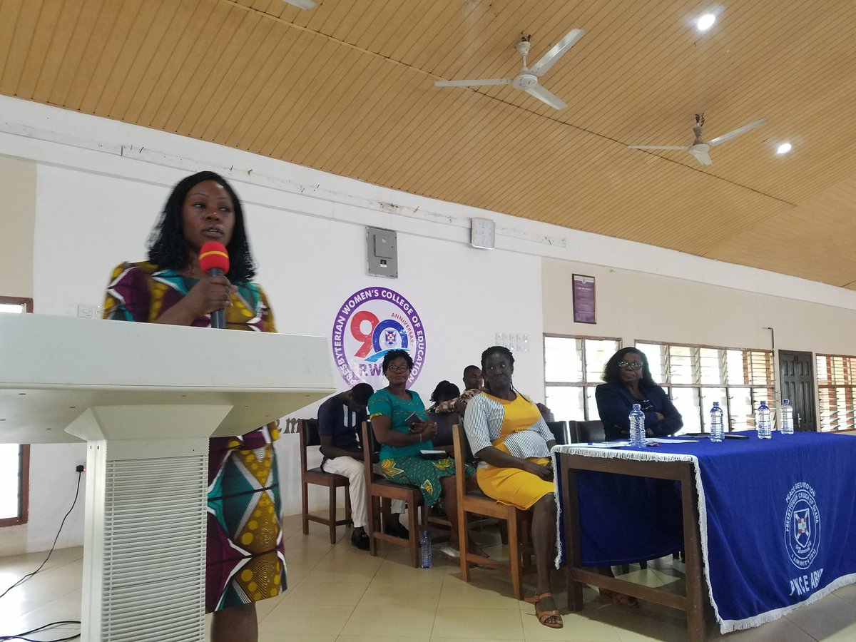 MiraculeDG's tweet photo. #PWCE in full attendance. #activelistening a core skill required for teachers as part of the 4yr B.Ed curriculum the lecture shares insights boo how it should be applied @TTELGhana @ASKwaku @Edu_Gig @Camb_Ed https://t.co/ofGtfNmSO1