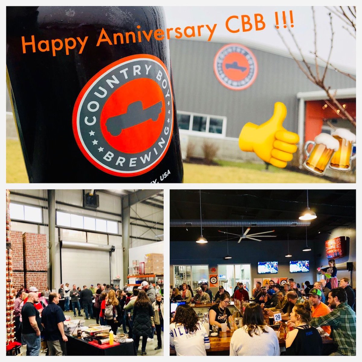 lexontap's tweet photo. Congratulations to @CountryBoyBrew on 7 awesome years! Here's to many more! Cheers! @lexontap #countryboybrewing #lexontap #tapinlex https://t.co/7PAwNV9QyP