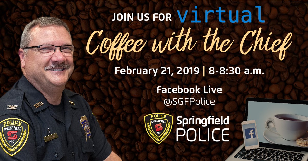 Springfield Pd On Twitter Don T Forget To Join Us This Thursday