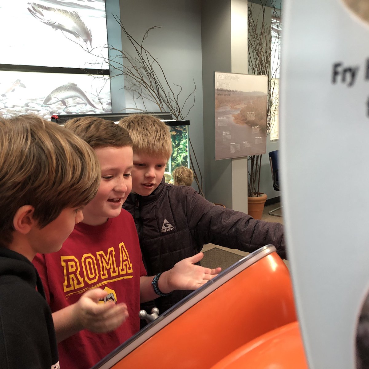 Emily_Battin's tweet image. Always count on the amazing.       Mrs. Miksits to bring a little fun to the day! A beautiful morning out at the Nimbus Fish Hatchery! #NatureBowl #WCSJoyfulLearning