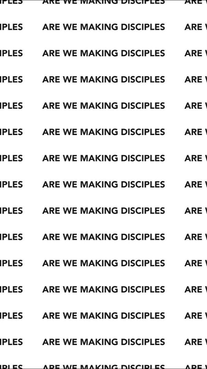 samueldeuth's tweet photo. Let’s stay committed to MAKING DISCIPLES!

Check out the @FollowJesusBook on Amazon or in bulk for churches at: https://t.co/EIqP4thYno

“Therefore go and make disciples of all nations,” Matthew 28:18-20

#followingjesus #discipleship #churchplanter #GoAndMake #makedisciples https://t.co/9ymISndsNG
