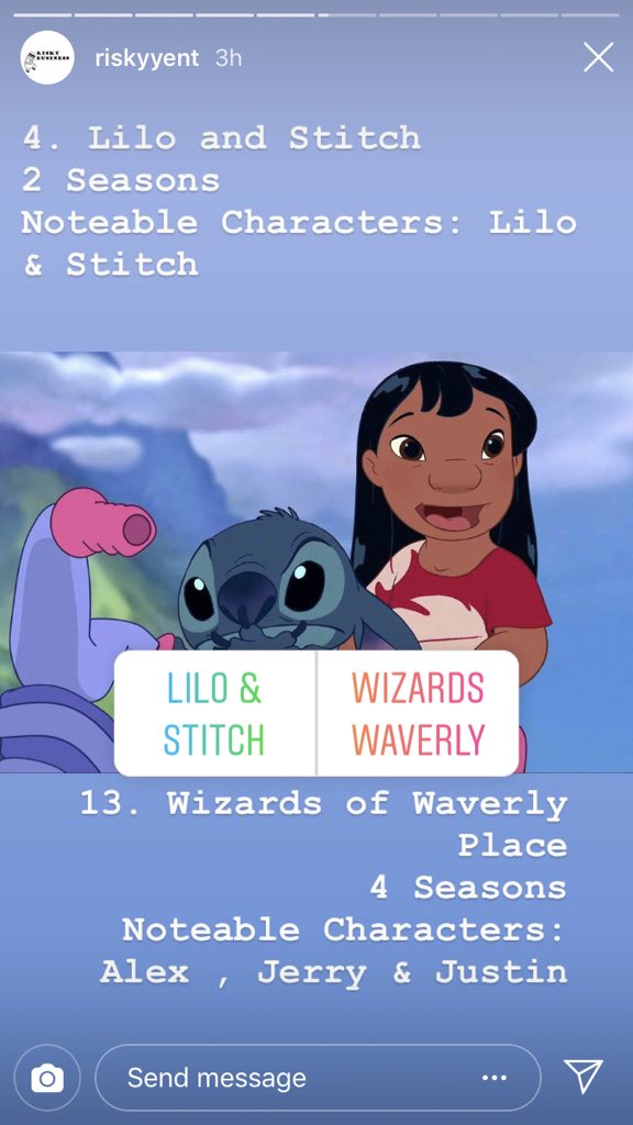 RiskyyENT's tweet photo. What’s the best Disney Channel show 
Go vote on our Instagram page !!! @RiskyyENT https://t.co/i0yAMcB1GH
