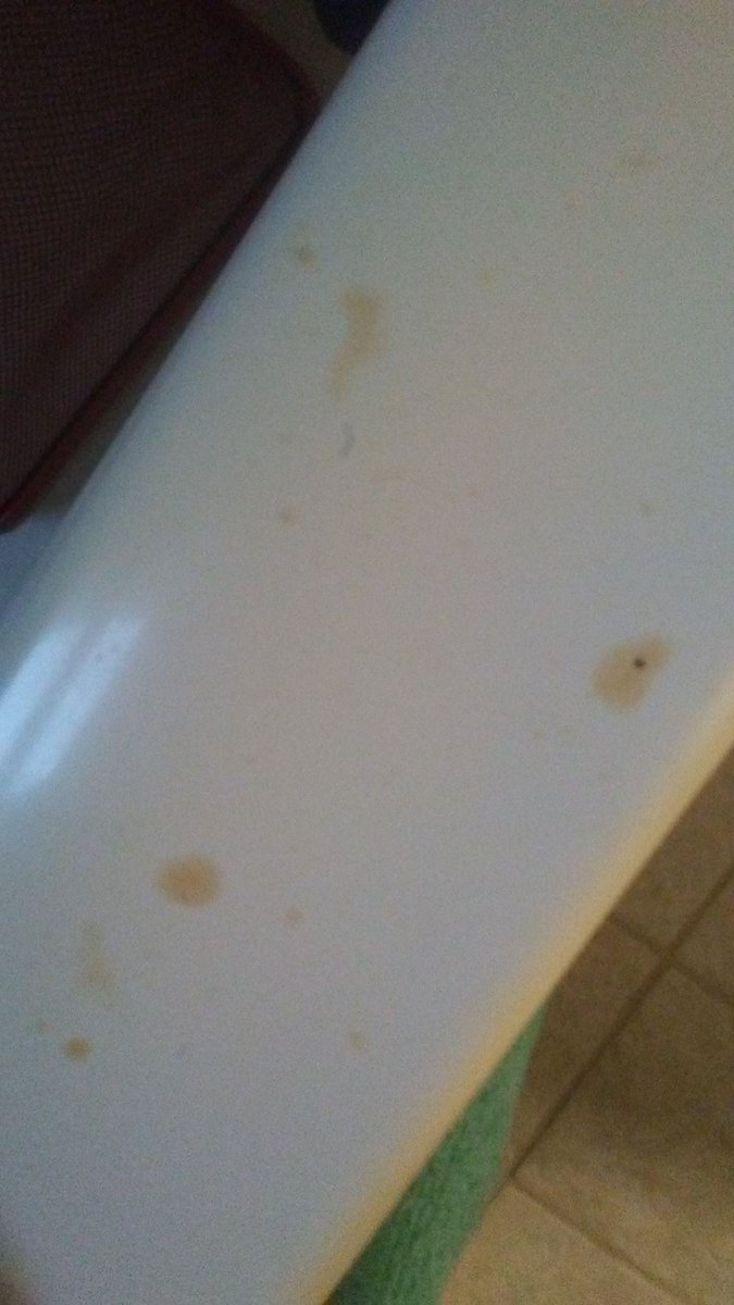 What sick people. The landlady will not be happy.