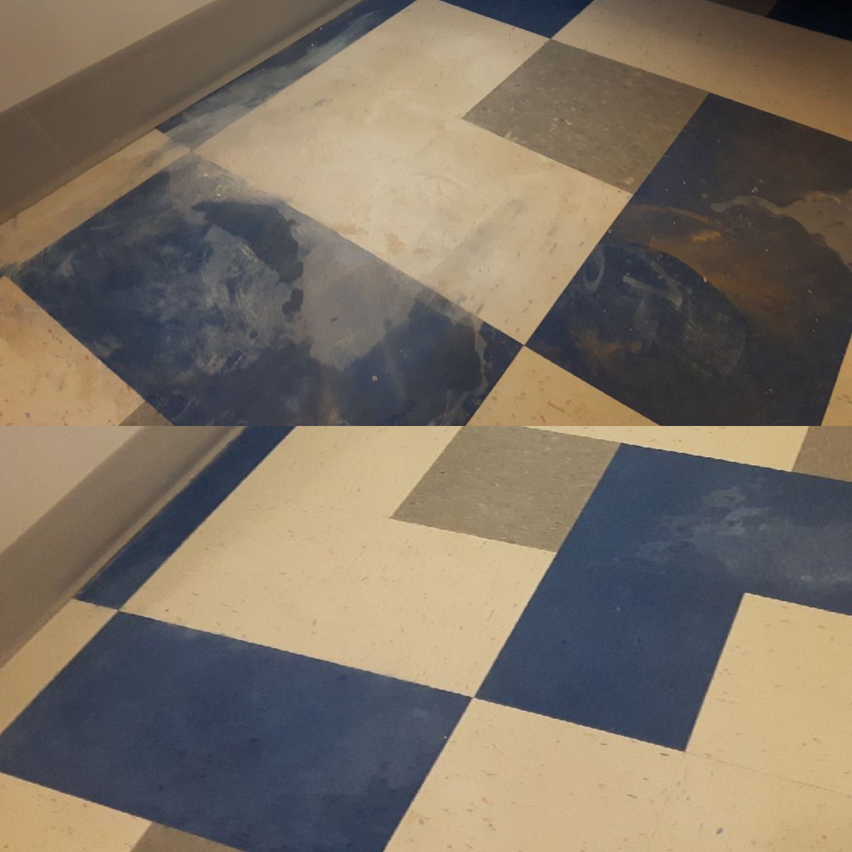 CleaningCommand's tweet photo. A little extra elbow grease and that paint stain on the tile becomes a faded memory

#yegcleaners #yegjanitorial #yegclean #yegbiz #yegpaint https://t.co/w8JLTWw0ur