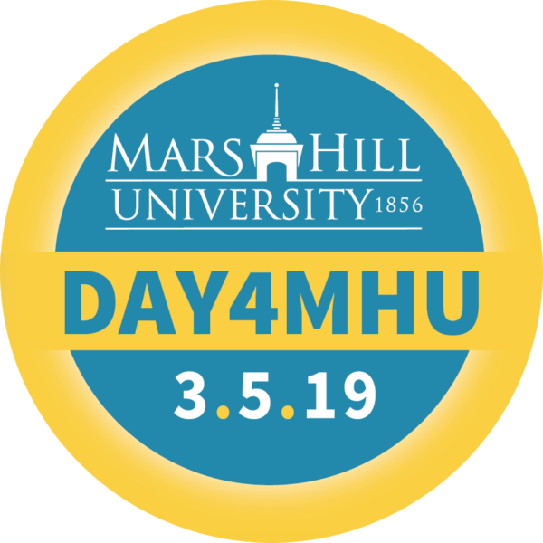 Spread the word! We are less than two weeks away from #Day4MHU. Wear, share, and show that you care for Mars Hill University on March 5!