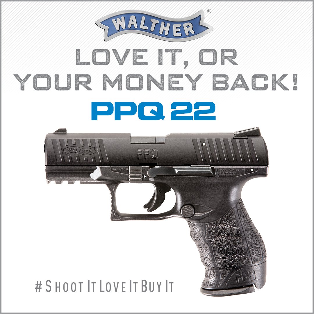 WaltherFirearms's tweet photo. 3 more PPQ models included in #ShootItLoveItBuyIt the #Walther Q5 Match, PPQM2, PPQ 22 For more information: https://t.co/Ghk68mrGKS (link in bio)
Offer includes all PPQ models: #PPQM1 #PPQM2 #PPQ45 #PPQSubCompact #Q5Match #Q5MatchSteelFrame #PPQ22 #PPQQ4Tac #ShootItLoveItBuyIt https://t.co/10hGdx0zk5