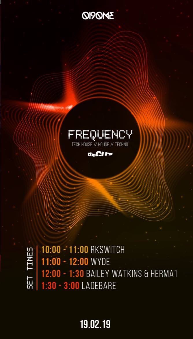 Set times for our show tonight in Newcastle for Frequency @thecutnewcastle ✖️1.30am -3.00am ✖️