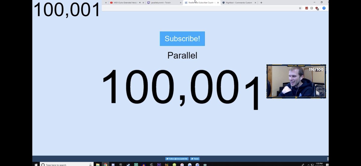 SichakCreative's tweet image. LETS GO BABY! #parallel100k