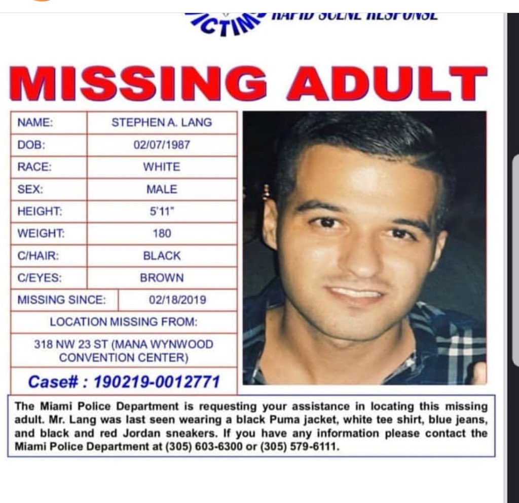 SoPahTech's tweet image. To all my friends and followers: a very good friend’s cousin is missing. Please spread the word. Any news is appreciated. Thank you all.