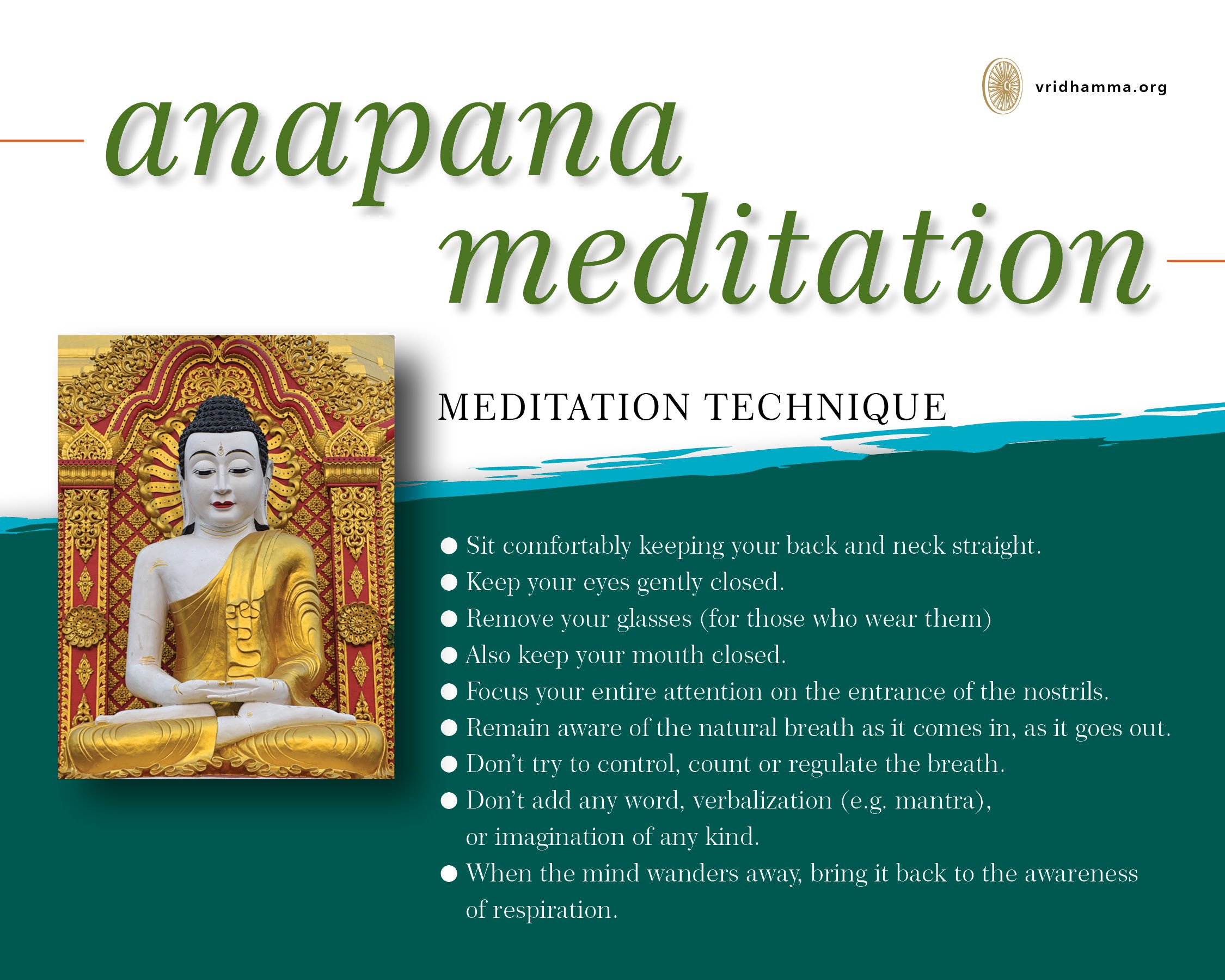 Anapanasati Meditation of Buddha