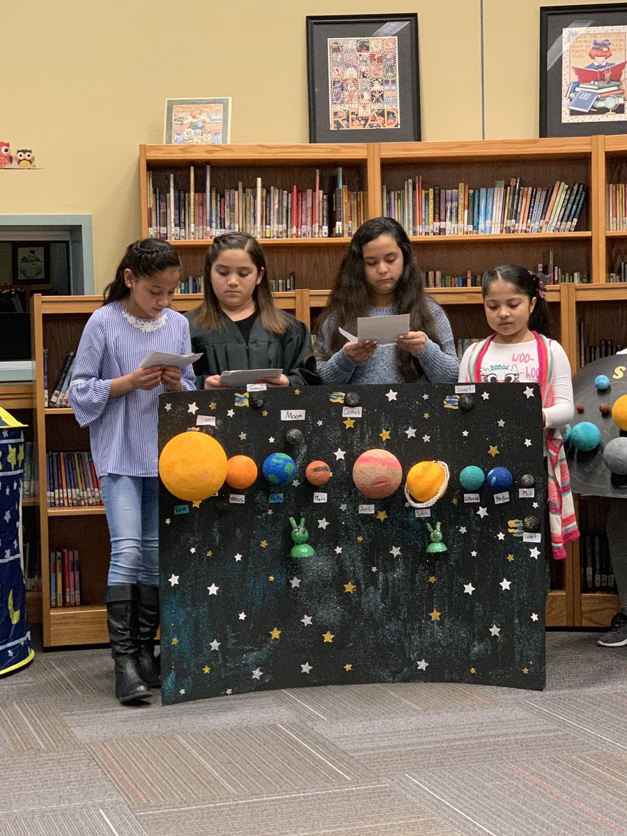 denisonisd's tweet photo. Mayes Bilingual Students present Solar System Projects to School Board Members! @nataliehicks1 https://t.co/cXXbPavsAN