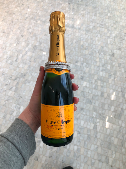 Champagne + Diamonds = A normal Tuesday at #SpenceDiamonds. Pop in to try on these baubles!