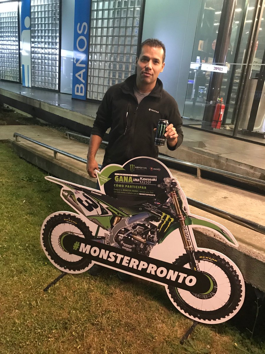 LuisRomanP's tweet photo. Se viene a Puerto Montt la Kawasaki KX250F #Monsterpronto 🤘✌️ https://t.co/scdoFHrWyk