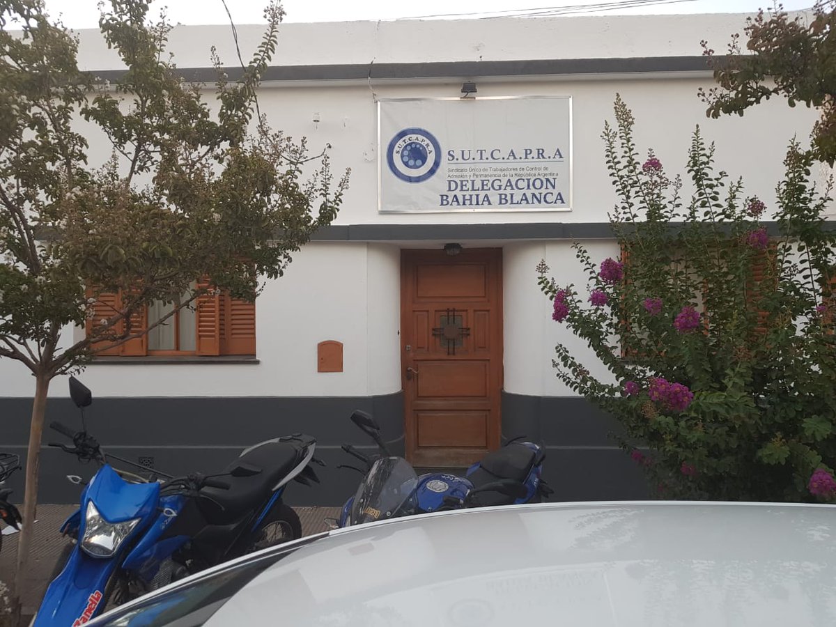SutcapraOk's tweet photo. Con la presencia de nuestro secretario general @LeandroNazarre, hoy inauguramos la nueva casa de #SUTCAPRA en la Delegación Bahía Blanca.

La apertura formó parte de la celebración del sindicato al cumplirse 10 años del otorgamiento de nuestra personería gremial. #SUTCAPRACrece https://t.co/MqA81XmS8U