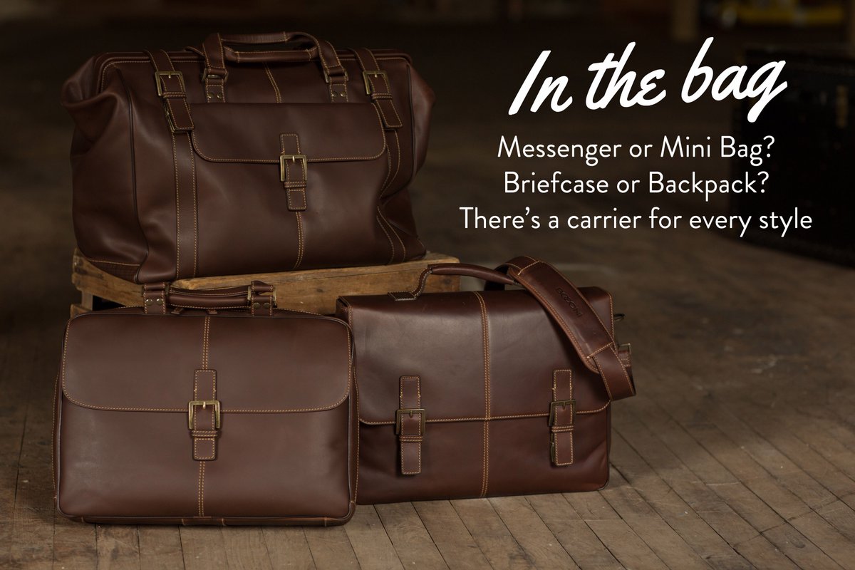 Invest that tax refund in your own style! Having a business-ready bag can make all the difference at work. boconi.com/collections/al…