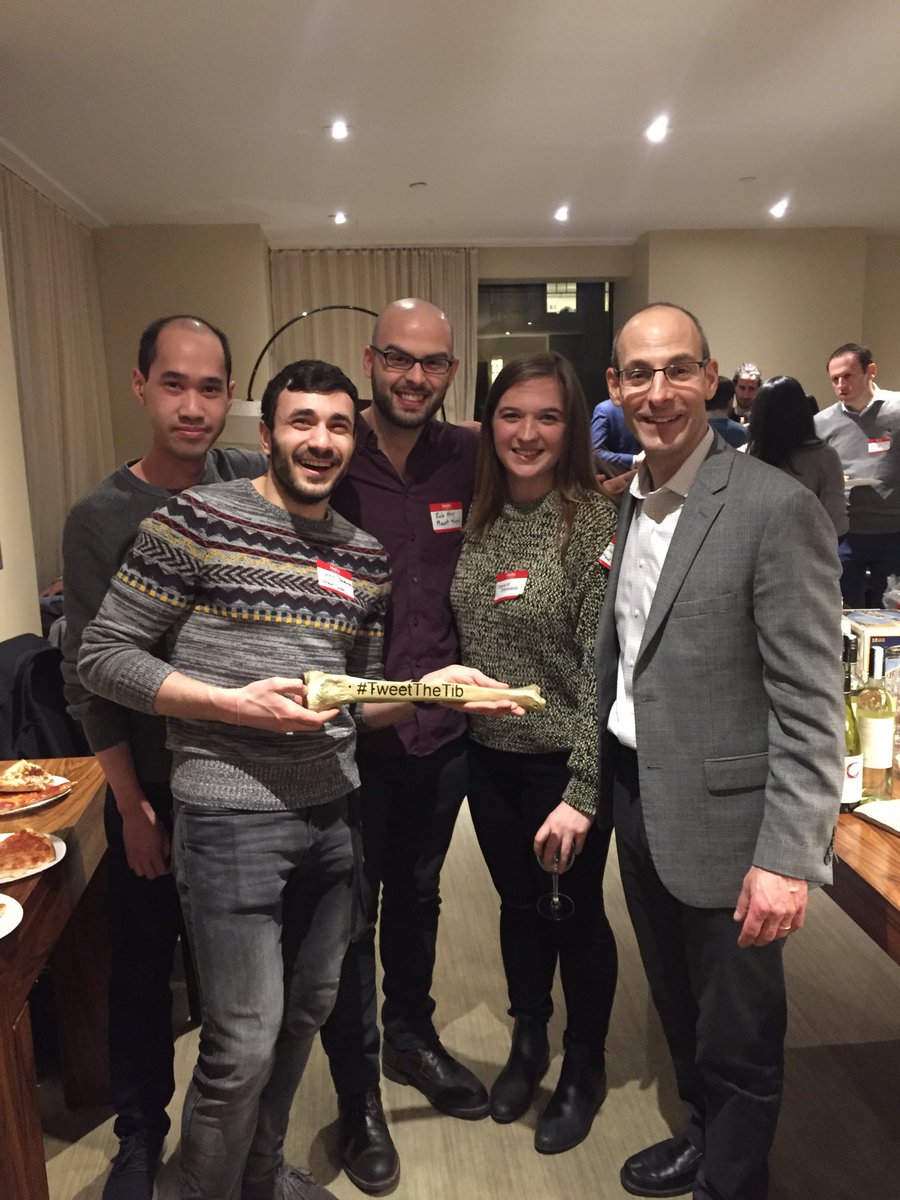 ⁦<a href="/ORSsociety/">Orthopaedic Research Society</a>⁩ #tweetthetib meet &amp; greet after party.