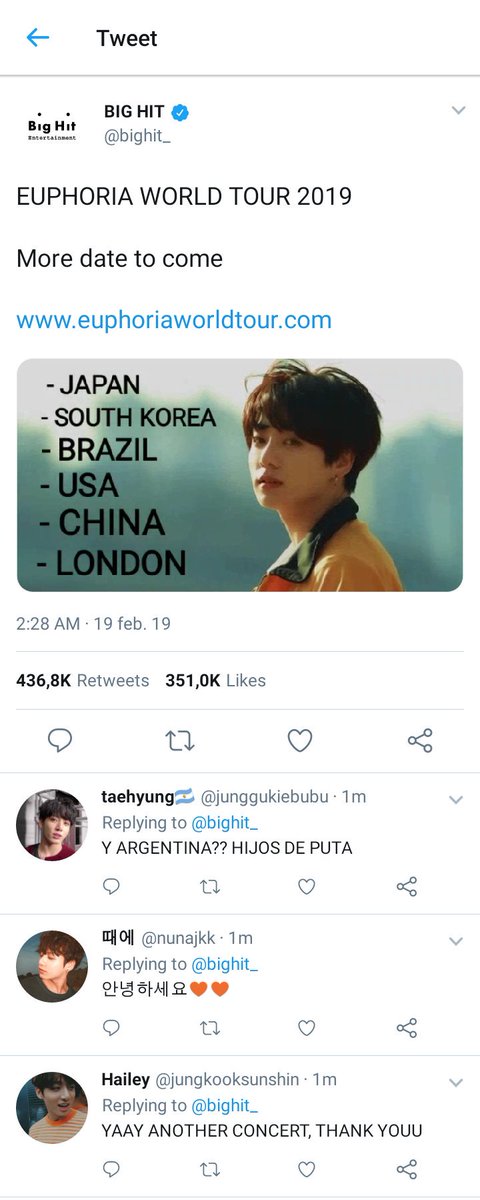 taehyng_x's tweet photo. taekook au

Donde el cantante  Jeon Jungkook anuncia tour por todo el mundo... menos x Latinoamerica y taehyung su mayor fan argentino no está feliz con eso https://t.co/OouUUMFnMS