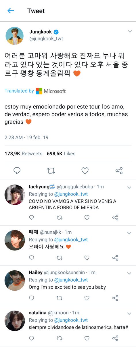 taehyng_x's tweet photo. taekook au

Donde el cantante  Jeon Jungkook anuncia tour por todo el mundo... menos x Latinoamerica y taehyung su mayor fan argentino no está feliz con eso https://t.co/OouUUMFnMS