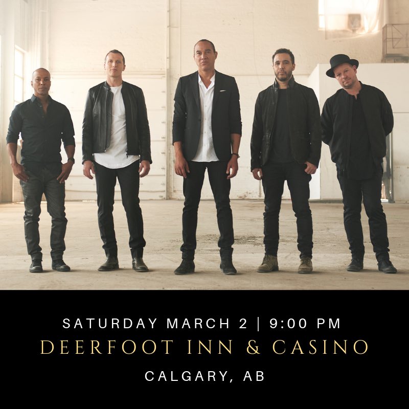 #Calgary we will see on Saturday, March 2nd at <a href="/DFICasino/">Deerfoot Inn & Casino</a> for our concert! #YYC
Tickets available here: ticketfly.com/purchase/event…