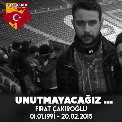 UNUTMUYORUZ, UNUTTURMUYORUZ!
Şehadetinin 4.yıl dönümünde Fırat Yılmaz Çakıroğlu kardeşimizi sevgi ve rahmetle anıyoruz. #uAYurtiçi