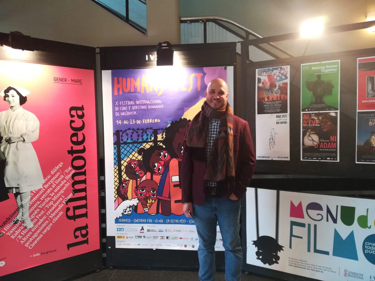 HUndocumented's tweet photo. Saturday night in Valencia, Spain, "Health Undocumented" had its European premiere with director Juan Freitez in attendance.
👉🏽 Stay tuned for upcoming screenings across the US this spring @ https://t.co/7wYa8V3ZDh #HumanFest #HumanRights #HealthUndocumented https://t.co/zS9TgLLsaQ