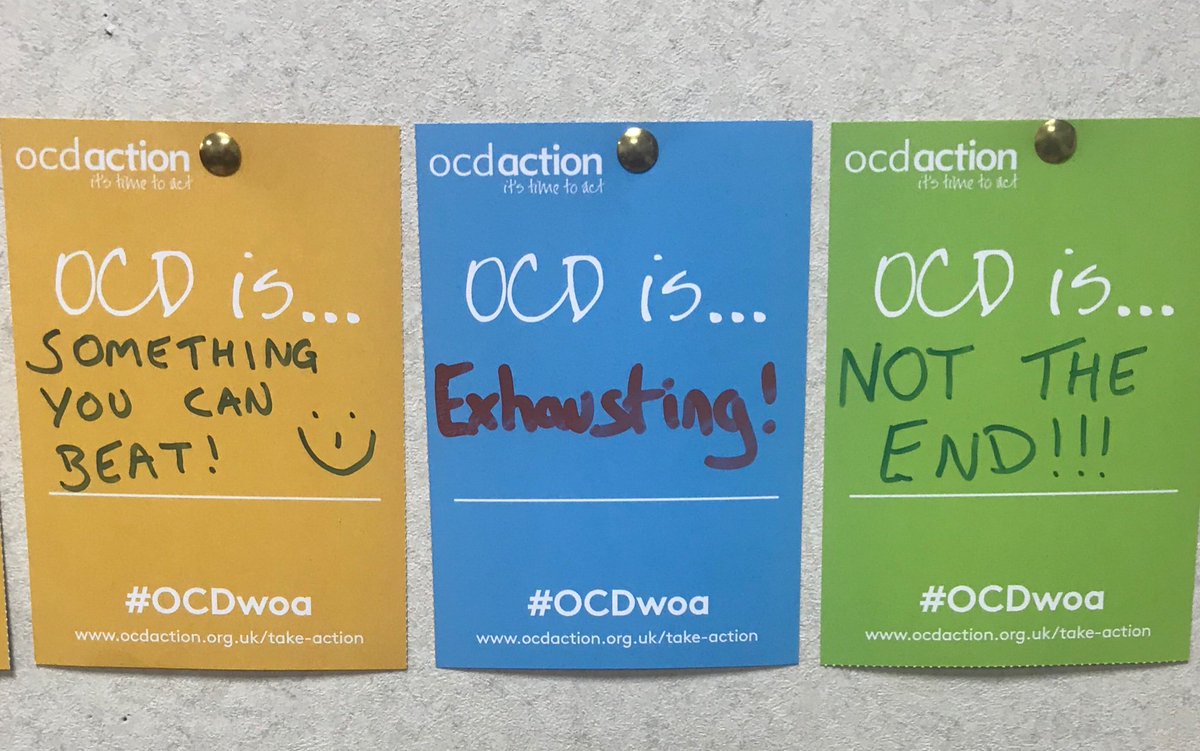 ocdaction's tweet image. What’s the one thing you would you like people to know about OCD? #OCDwoa