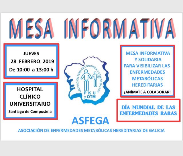 MJOANNA333's tweet photo. 28/02 Día Mundial de las Enfermedades Raras #asfega #feder #EnfermedadesRaras https://t.co/8PKVEAhMQo