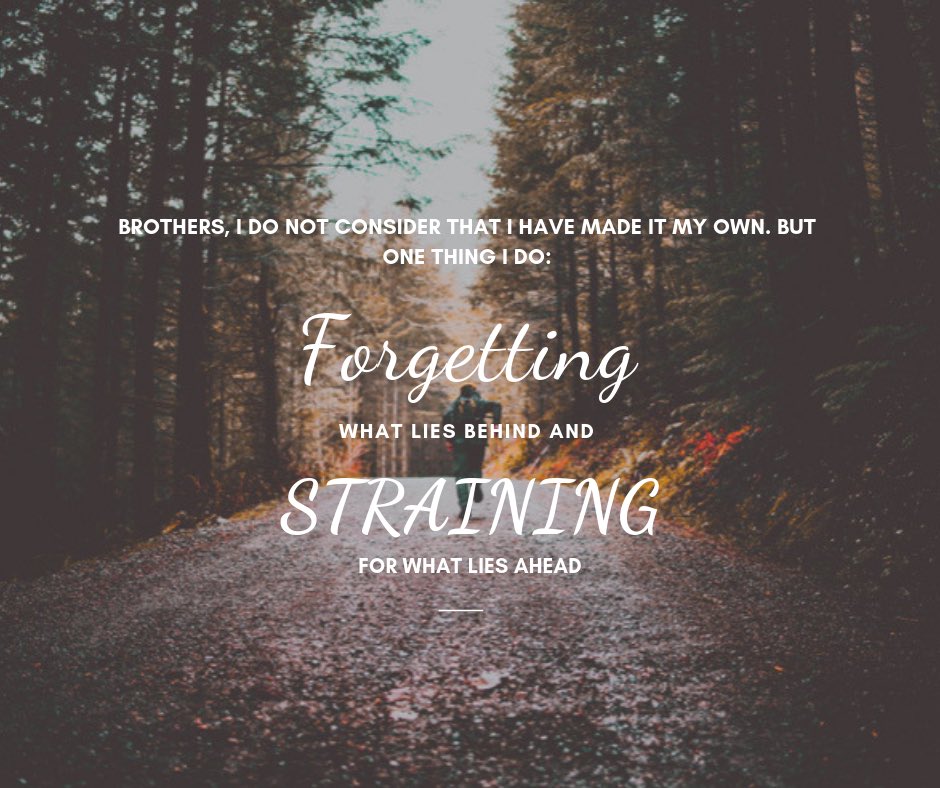 CrosspointBible's tweet photo. This week consider  Philippians 3:12-16, where Paul uses the metaphor of a running a race. You can’t when a race running backwards, so forget the past and keep your eyes on Jesus.  Focus on Him as you live out his will for you this week! https://t.co/G62MkC0L1K