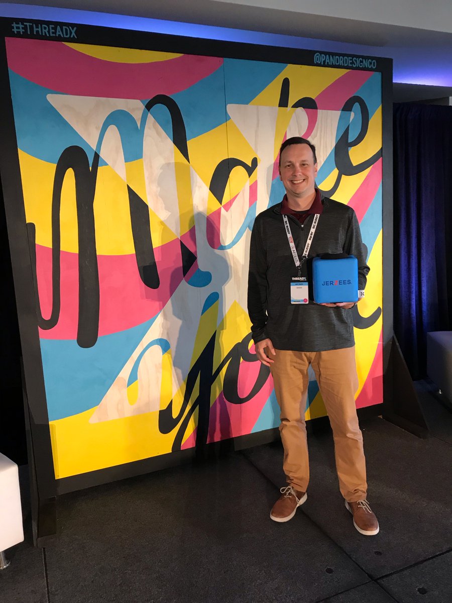 JERZEESApparel's tweet image. We're proud to sponsor a fun, motivating conference like #THREADX! #THREADX19 @SGIA_Community @SGIAGarment