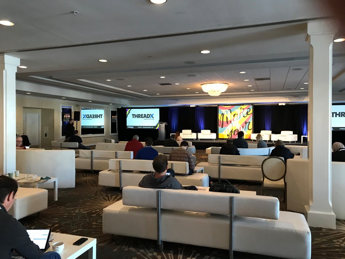 JERZEESApparel's tweet image. We're proud to sponsor a fun, motivating conference like #THREADX! #THREADX19 @SGIA_Community @SGIAGarment