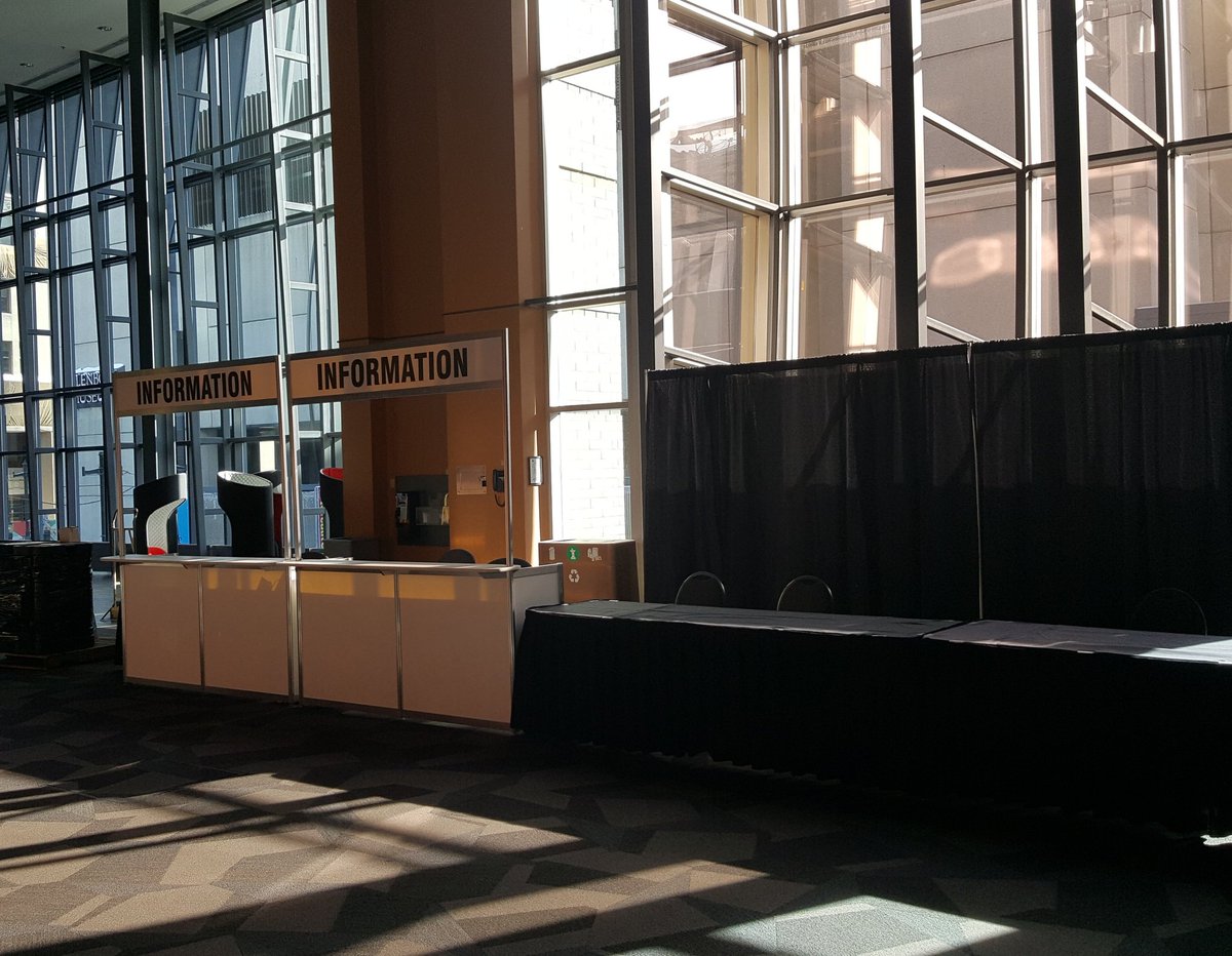 stgeorgeshow's tweet photo. It's your turn, @palliserc. 
@stgeorgeshow is getting ready to welcome you to #pdtc2019 downtown @CTCC_Calgary. See you tomorrow! https://t.co/Ufm6zCvNVr