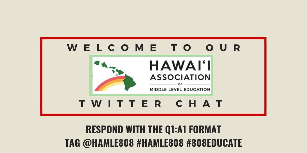 MiliLaff's tweet image. Happening Now at @HAMLE808 - We’re going to start a Mini-Twitter chat so that teachers at our breakout sessions can try the format; anyone can participate!  Use Q1:A1 in your response &amp;amp; the hashtags #808Educate #HAMLE2019 #HappyChatting