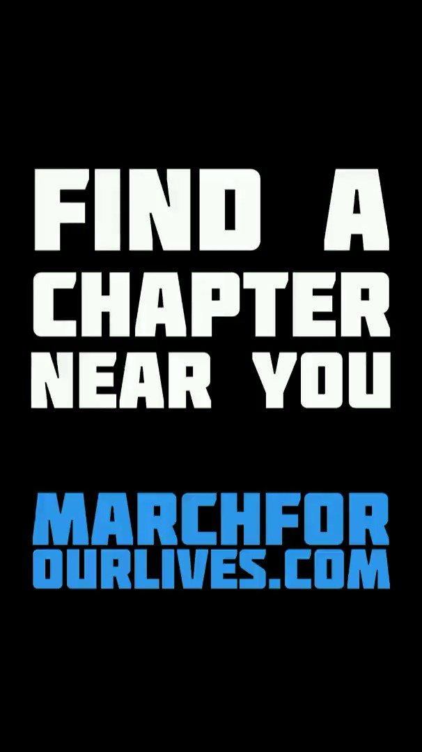 A year ago, we announced the March For Our Lives. Since then, MFOL has grown from a few teenagers in Florida to hundreds of chapters across the country. Want to be a changemaker? Join or start a chapter in your area at http://marchforourlives.com