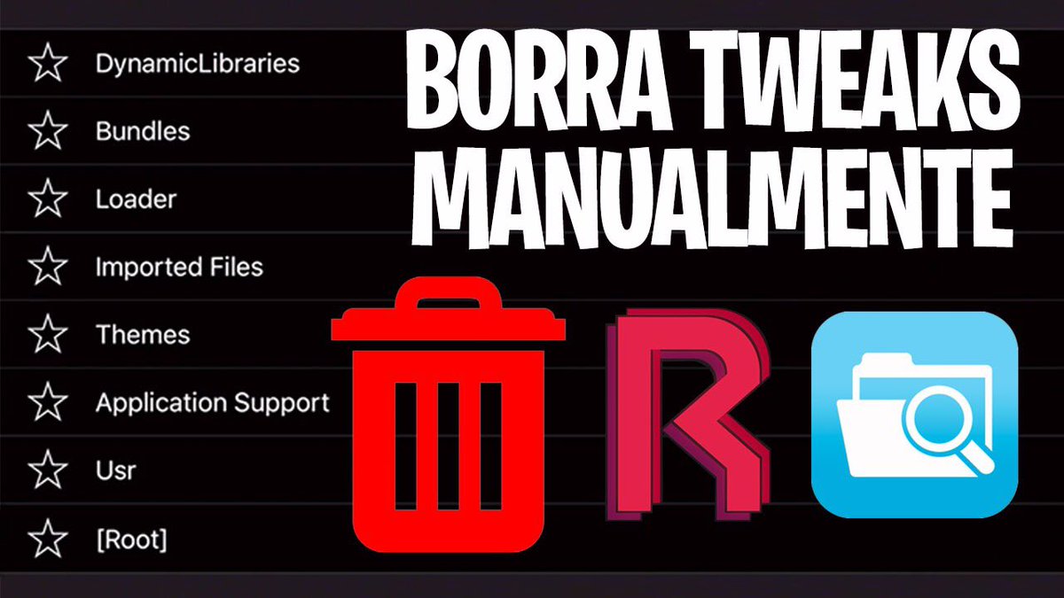 ProfeJuAntonio's tweet photo. 🔥 Si instaló tweaks en #rootlessJB vía:
1️⃣ #rootlessInstaller
2️⃣ #Packager
3️⃣ @InsidiousApp
4️⃣ #Filza en cualquiera de sus versiones
Aquí les muestro cómo desintalar manualmente los tweaks, el paso a paso para hacerlo de manera segura vía Filza ‼️
🎥 https://t.co/fGdKurPEnO https://t.co/oxFn9eaHcV