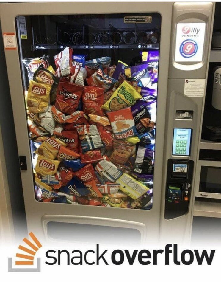 dark_axl's tweet image. #snack time! #SnackOverflow