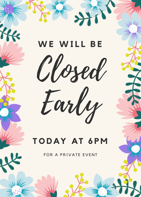 ShopVioletDC's tweet photo. 💜We will be closing at 6pm tonight for a private event. Sorry for any inconvenience and hope to see you soon! 💜 https://t.co/LImka0zKQC