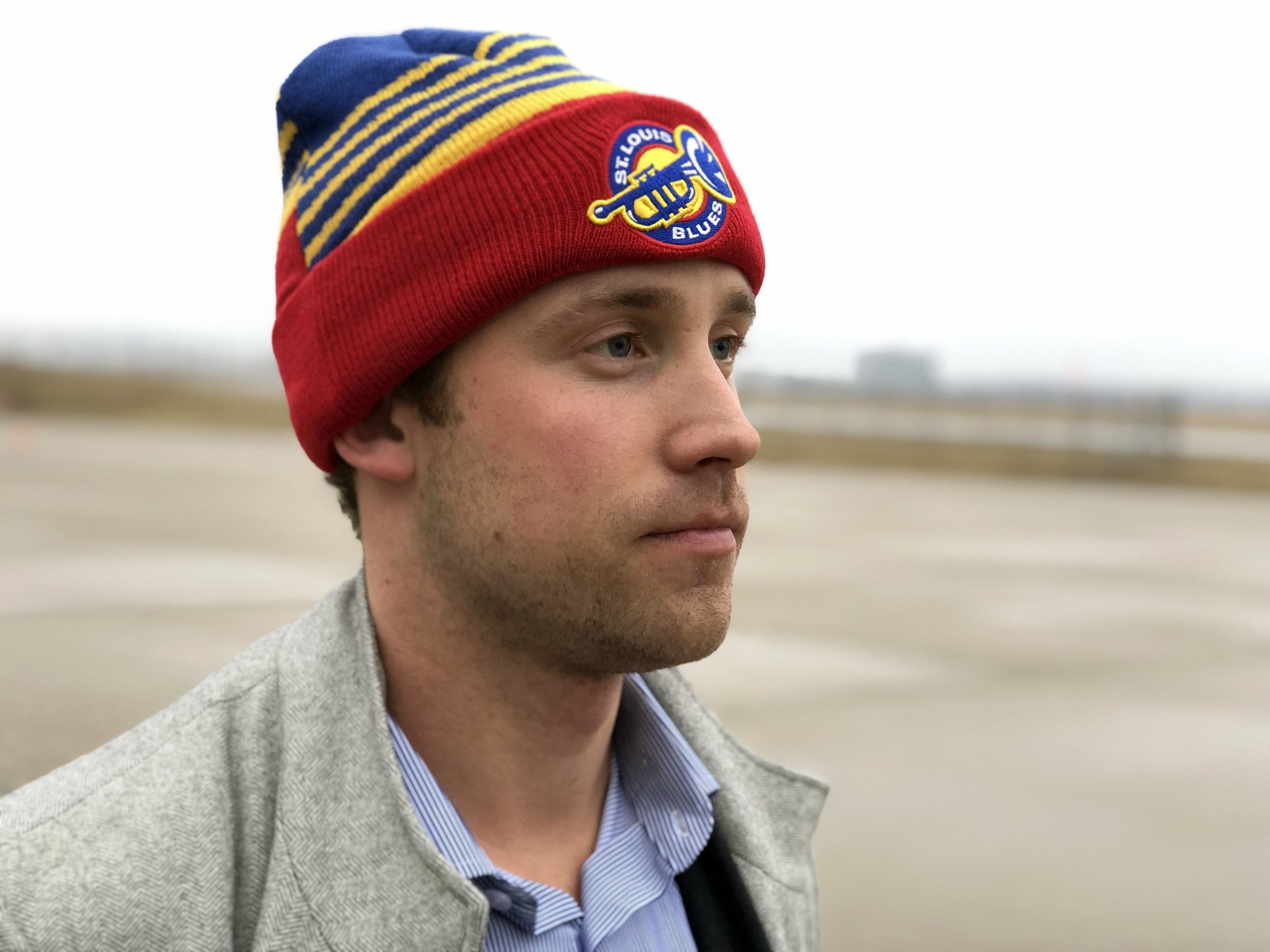 st louis blues toque