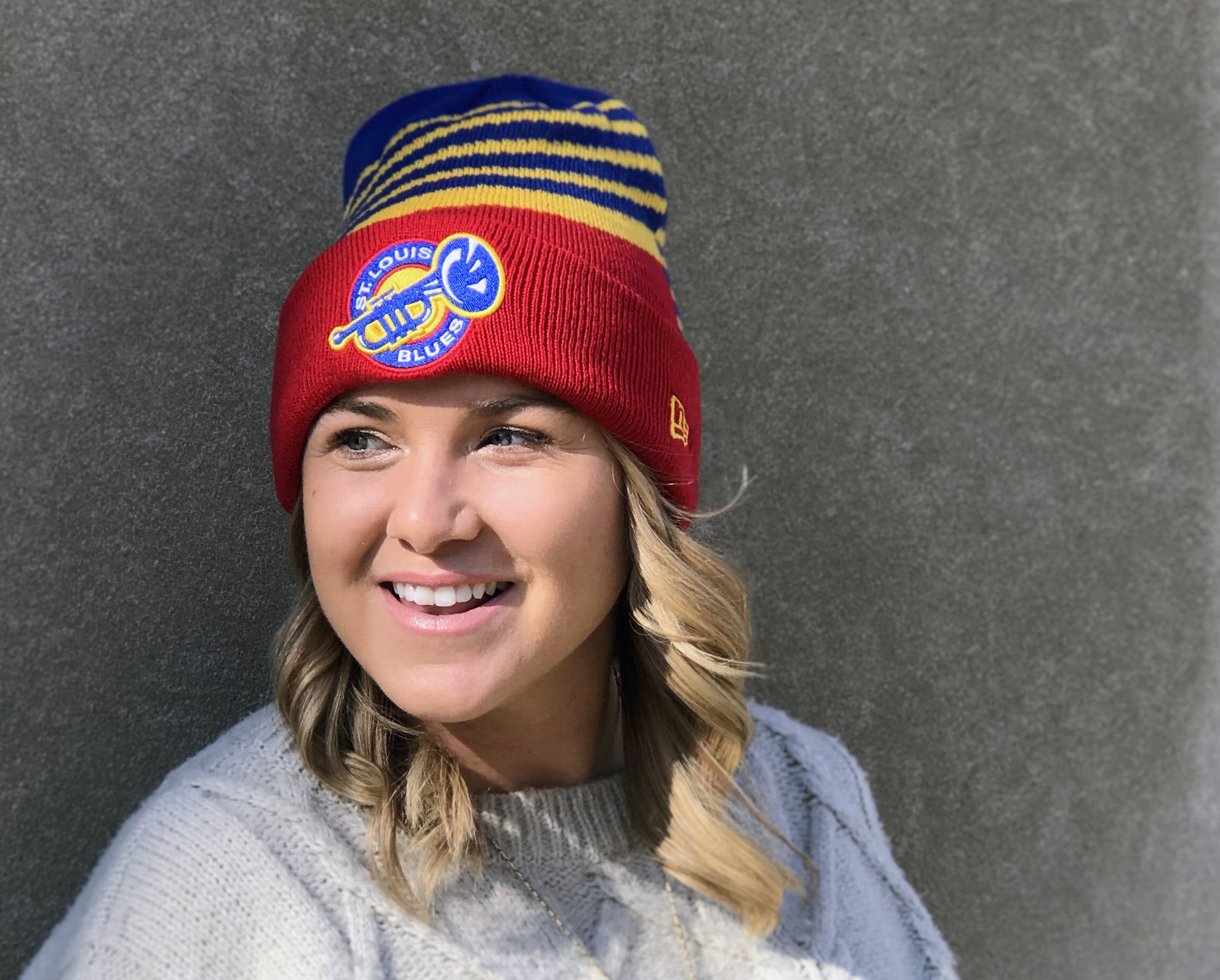 st louis blues toque